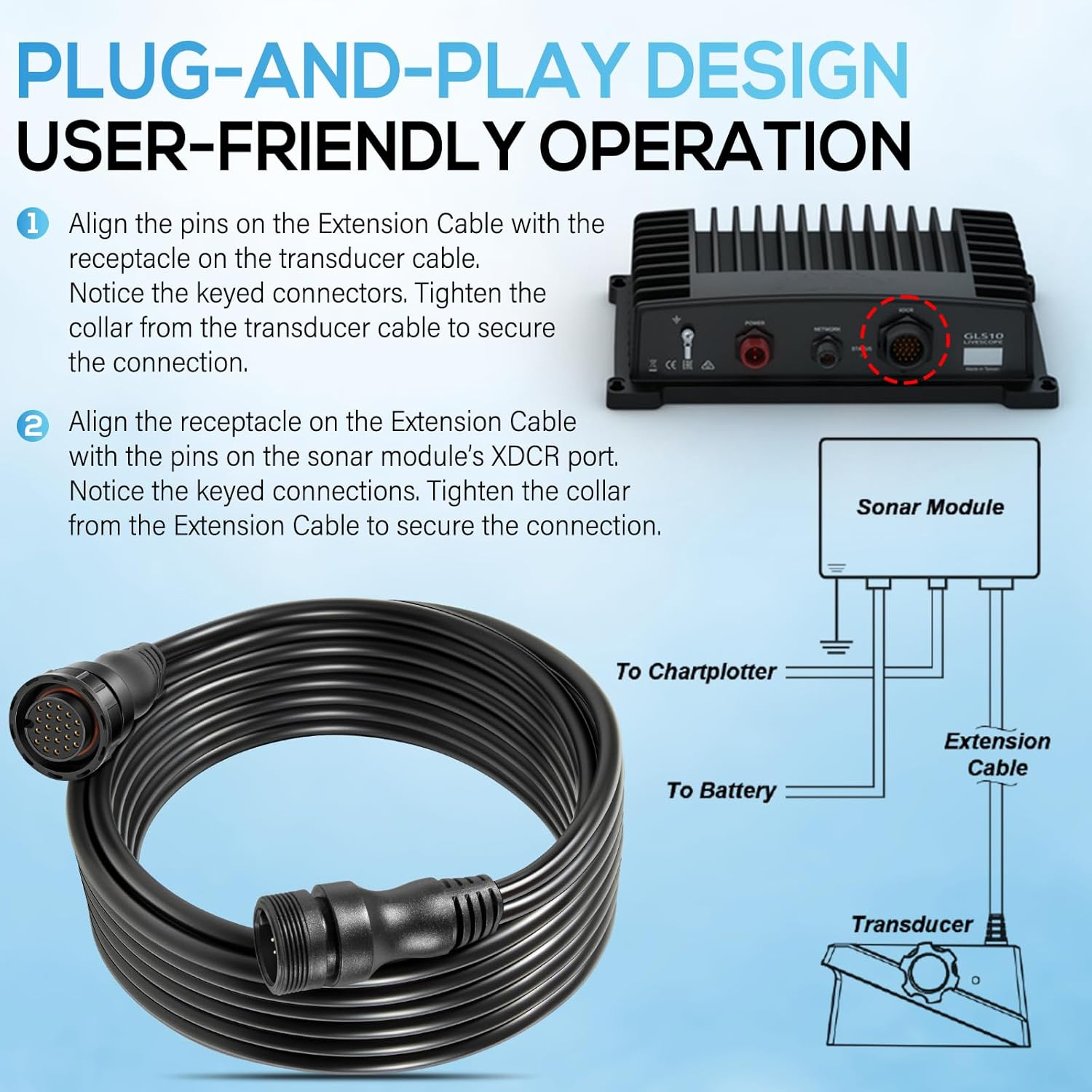 010-12855-00 Ship Transducer E - Fish Finder Cable のレビューと価格