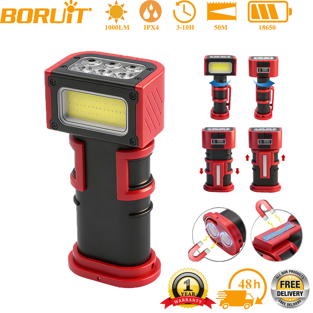 BORUiT COB LED Work Light 1000 - Fishing Light のレビューと価格