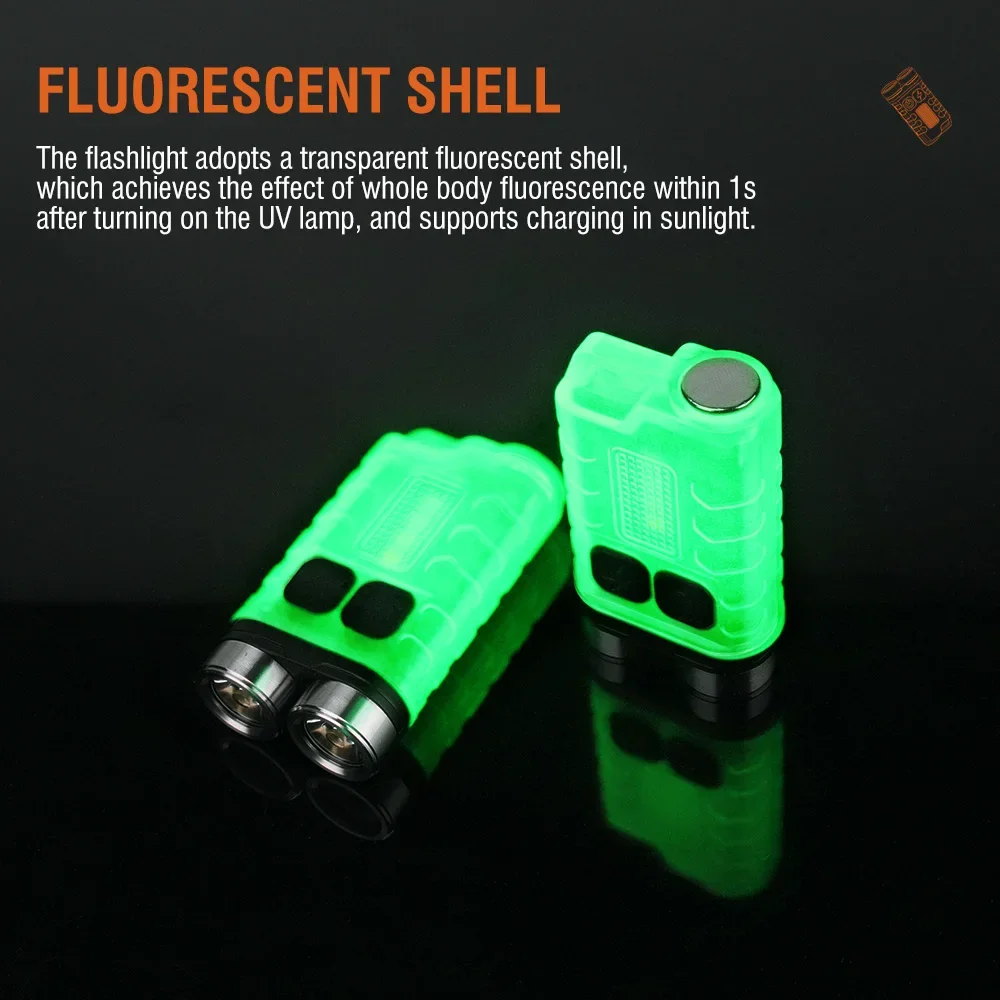 BORUiT V3 LED Keychain Portabl - Fishing Light のレビューと価格