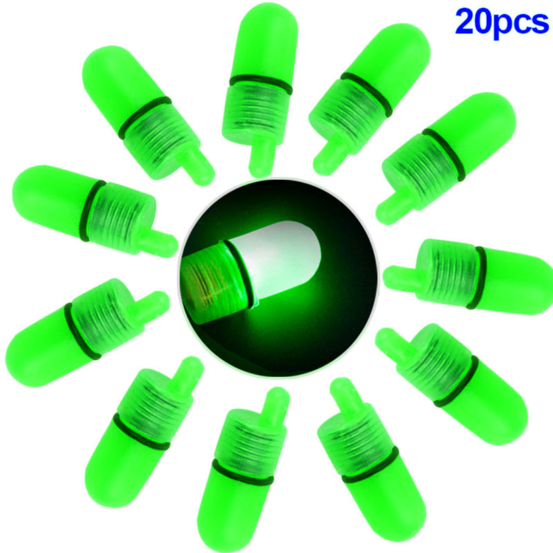20/40/100pcs Night Fishing LED - Bite Alarm のレビューと価格