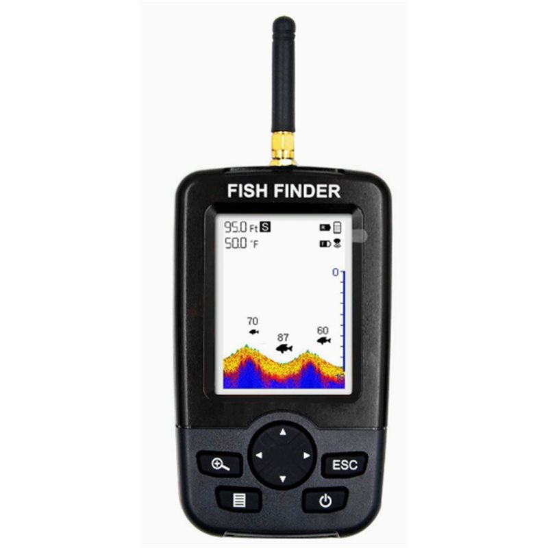 Wireless Sonar Fish Finder, Po - Fishing Depth Finder のレビューと価格