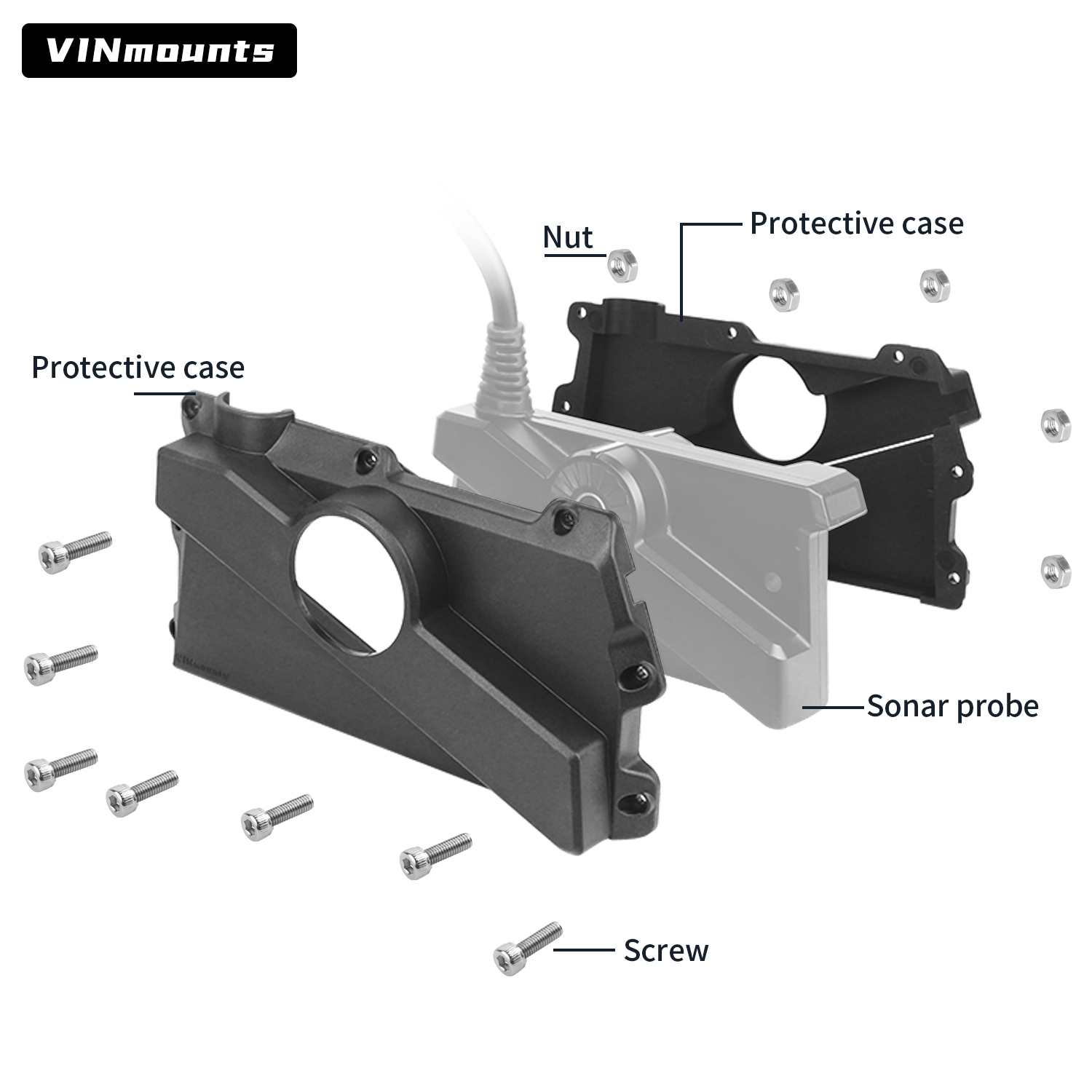 VIN Mounts Garmin LVS34 LiveSc - Fish Finder Transducer のレビューと価格