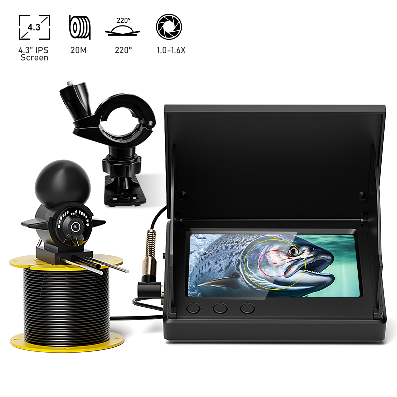 4.3'' LCD Portable Fish Finder - Fishing Depth Finder のレビューと価格