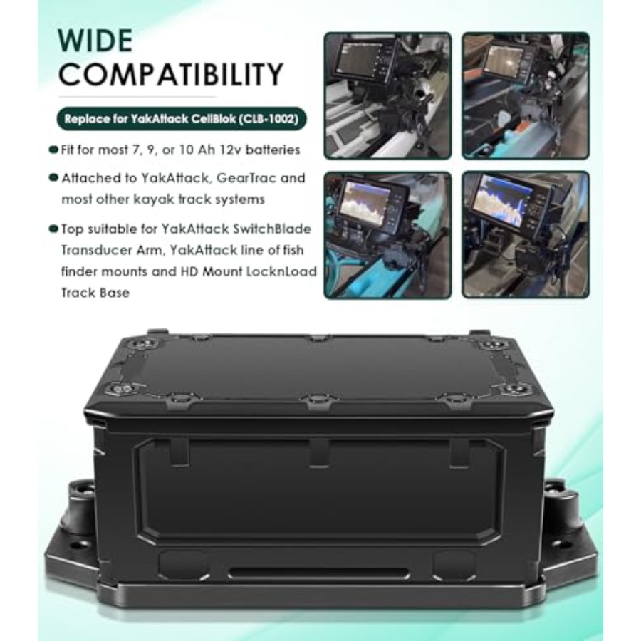 Track Mounted Battery Box for  - Fish Finder Mount のレビューと価格