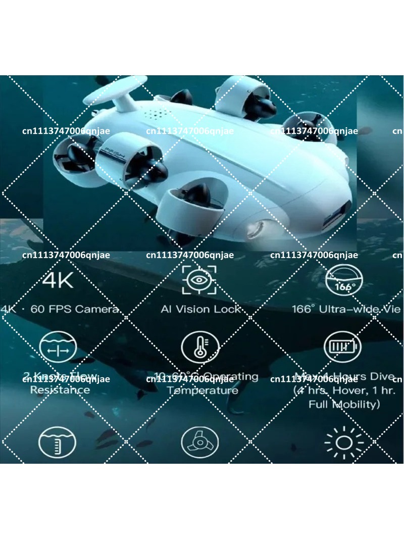 Underwater ROV Robot Diving 4K - Underwater Camera のレビューと価格