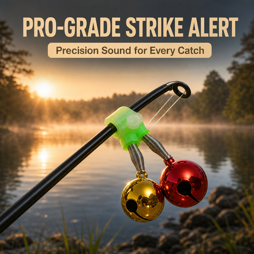 Fishing Bite Alarm Bell Metal  - Bite Indicator のレビューと価格