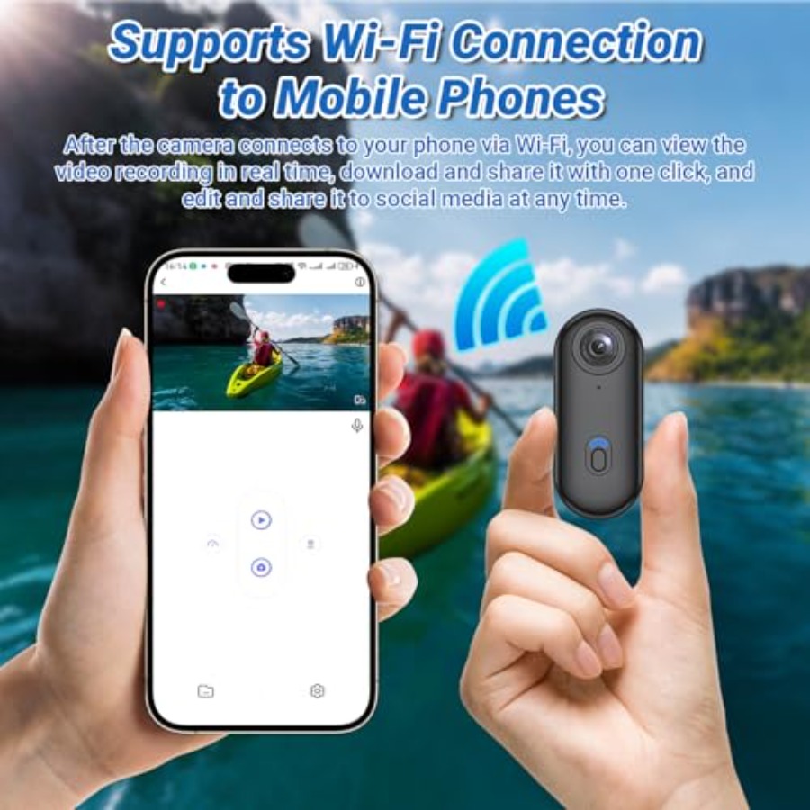 4K Action Camera for Cycling H - Fishing Camera のレビューと価格
