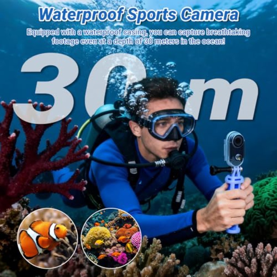 4K Action Camera for Cycling H - Fishing Camera のレビューと価格