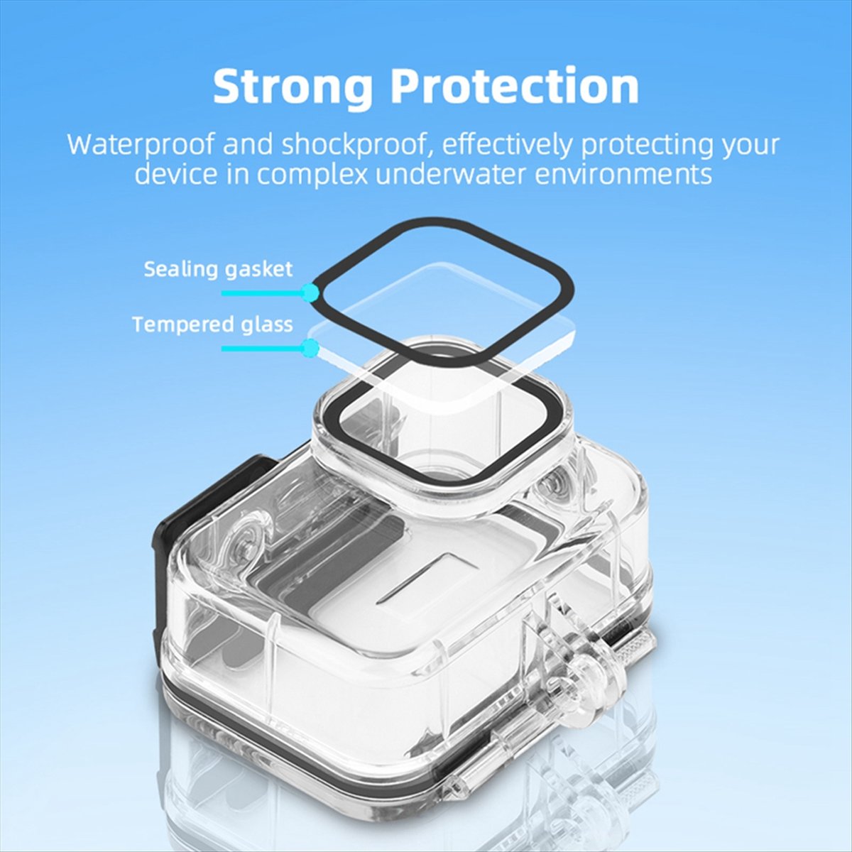 M05K 60M Waterproof Case for G - Underwater Camera のレビューと価格