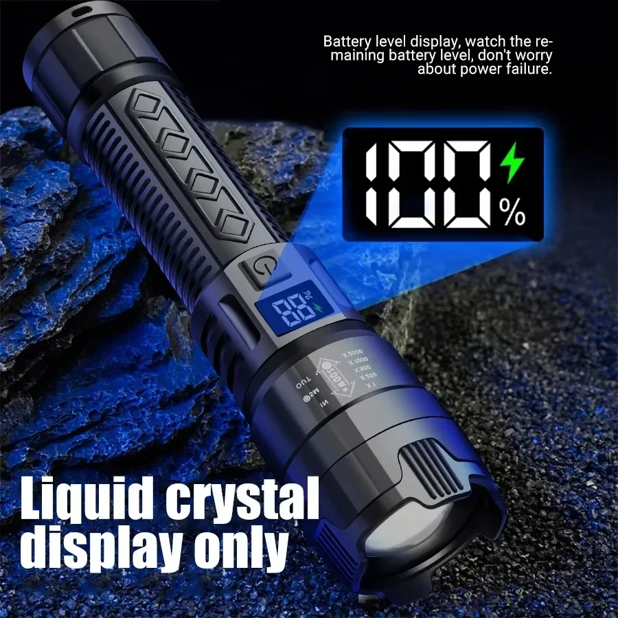 Tactical LED Flashlight 2000LM - Fishing Light のレビューと価格