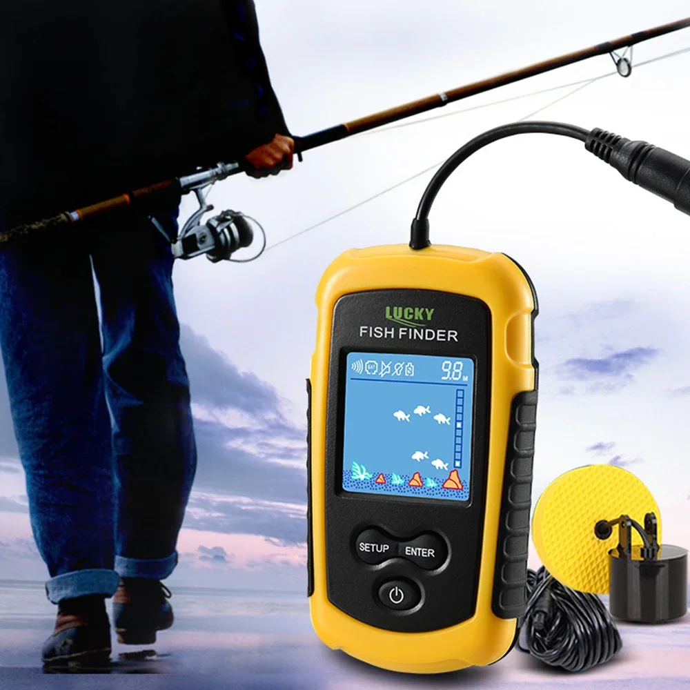 Lucky LCD Color Screen Portabl - Fishing Depth Finder のレビューと価格