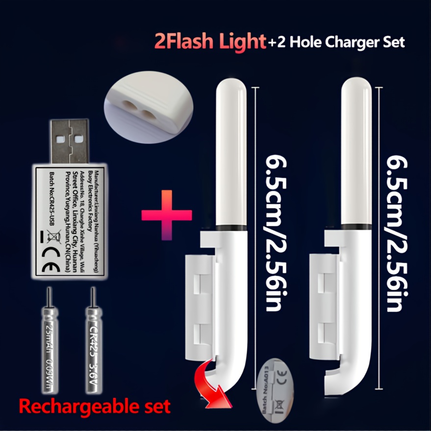 Fishing 5-Piece Set (2 Rod Tip - Fish Finder Charger のレビューと価格