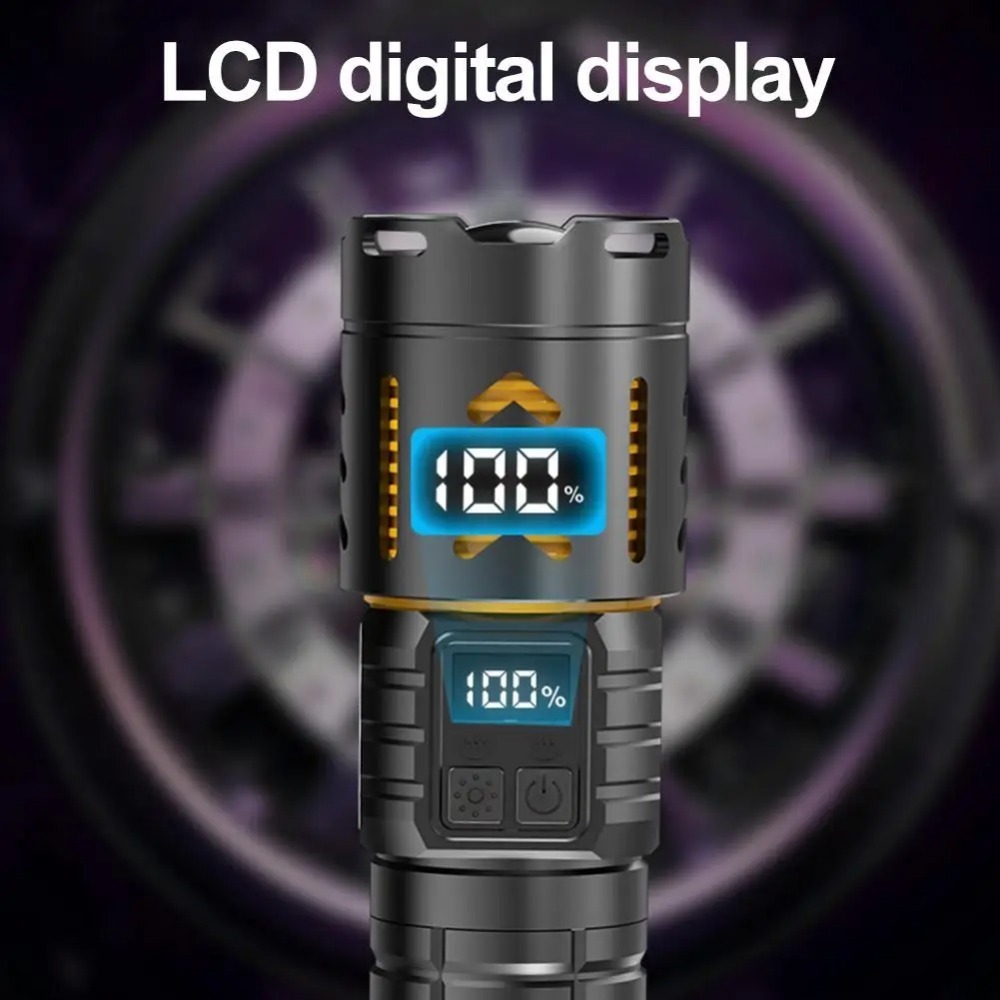 High Power LED Flashlight Zoom - Fishing Light のレビューと価格