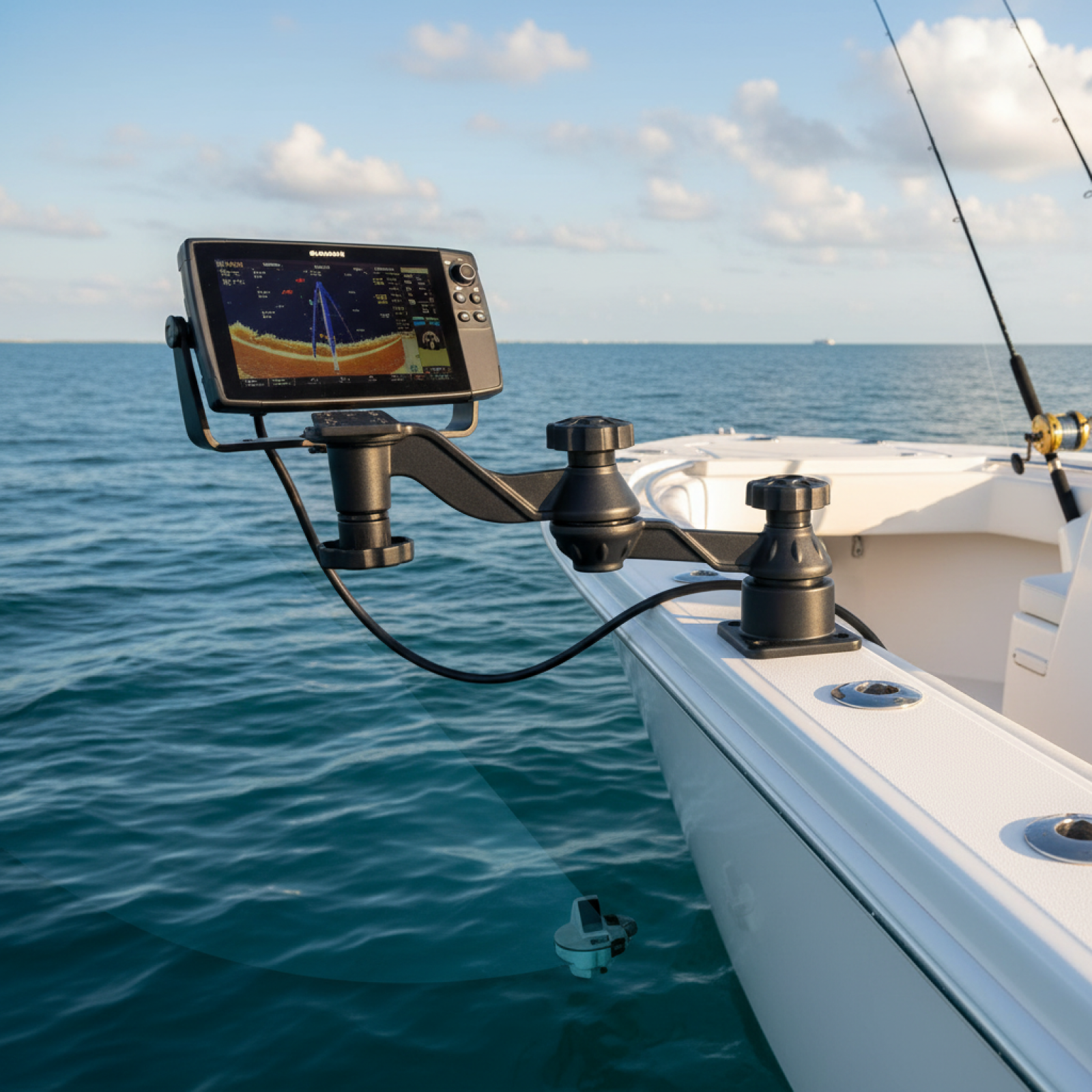 Durable Aluminum Alloy Fish Fi - Fish Finder Mount のレビューと価格