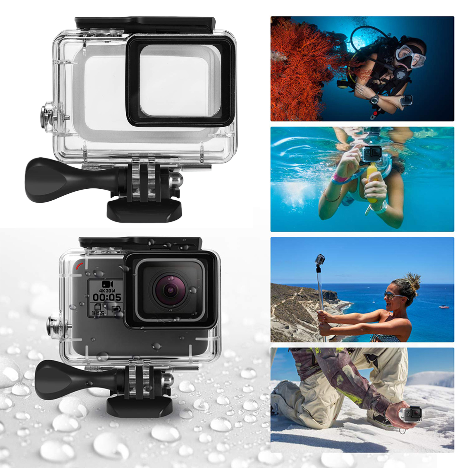 148FT/45M Underwater Diving Ca - Underwater Camera のレビューと価格