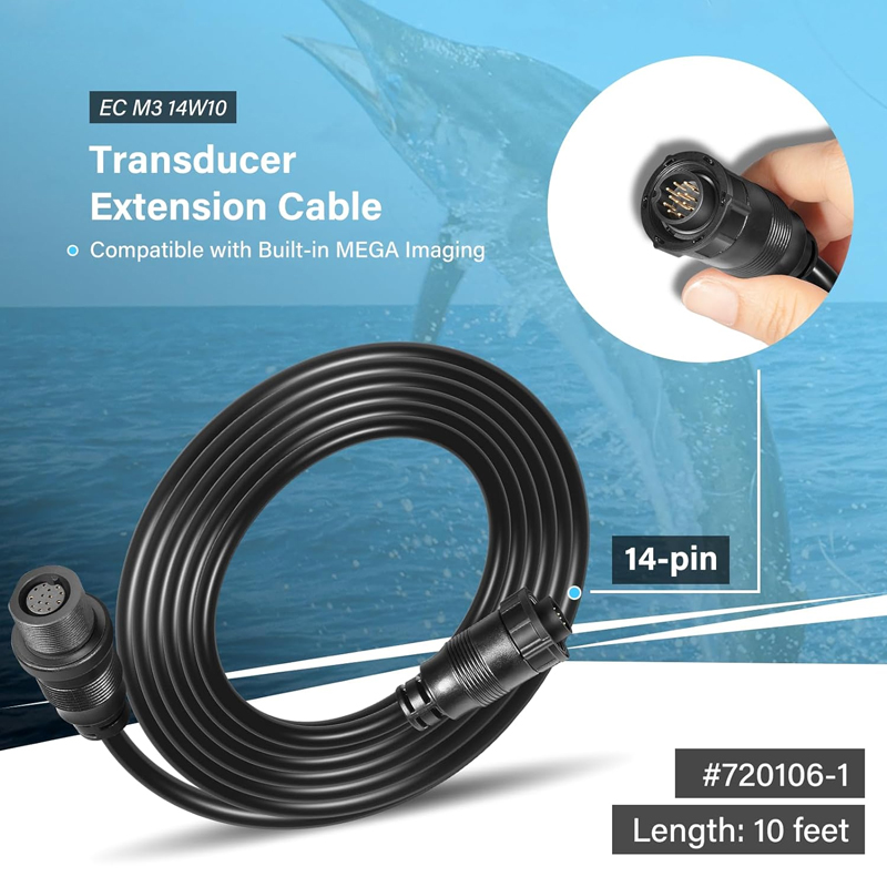 Transducer Extension Cable 10F - Fish Finder Transducer のレビューと価格