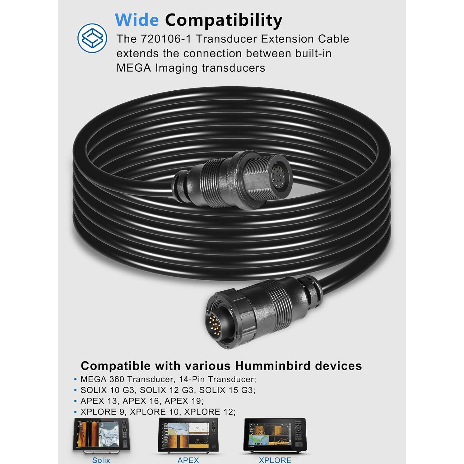 Transducer Extension Cable 10F - Fish Finder Transducer のレビューと価格
