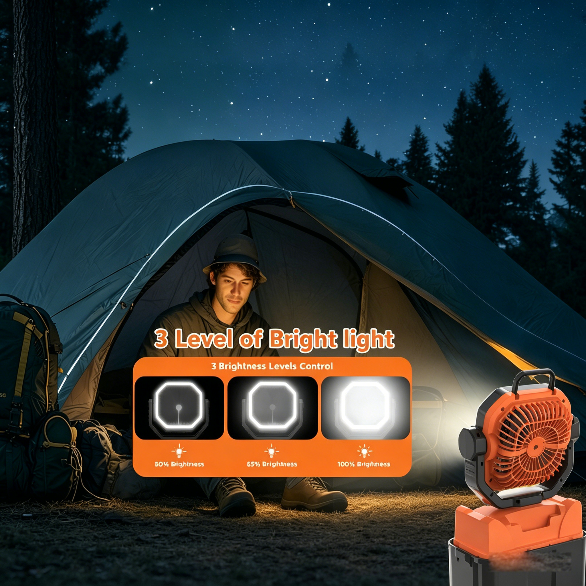 30000mAh Spray Camping Fan wit - Fish Finder Battery のレビューと価格