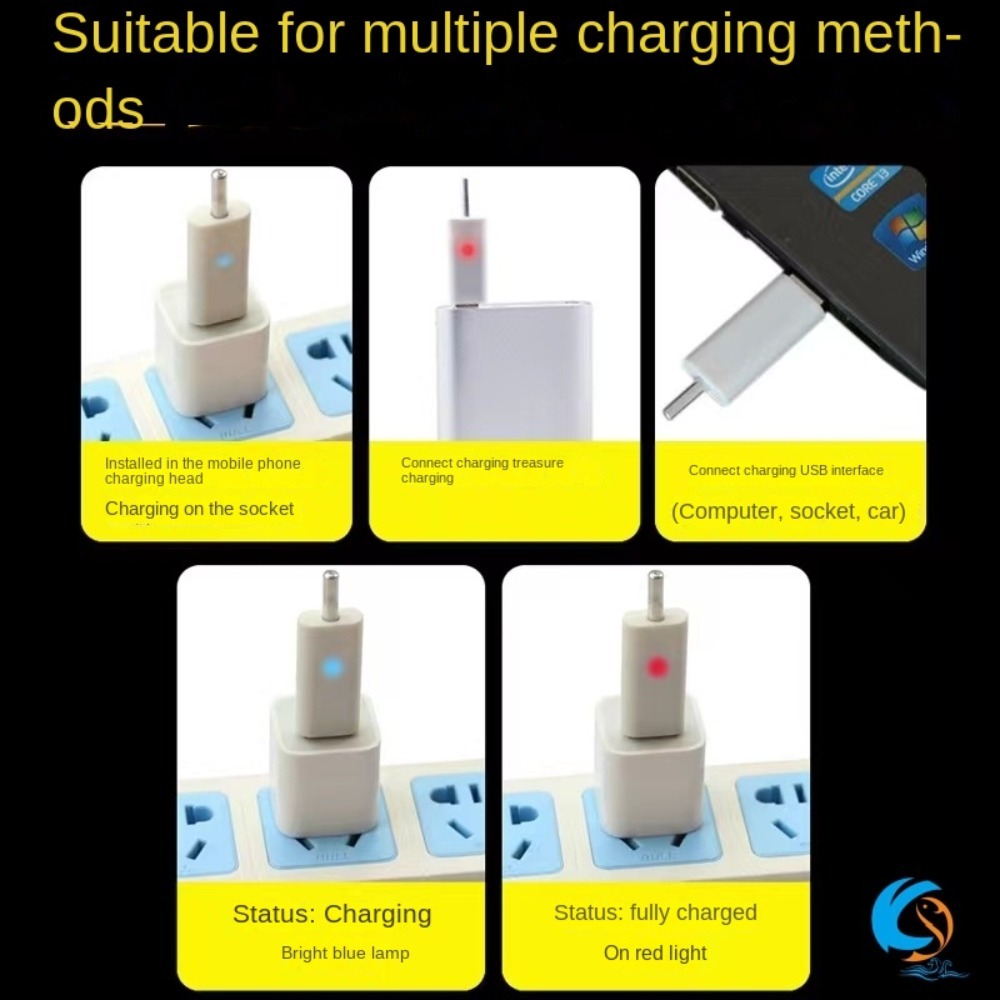 Night Fishing Accessories USB  - Fish Finder Charger のレビューと価格