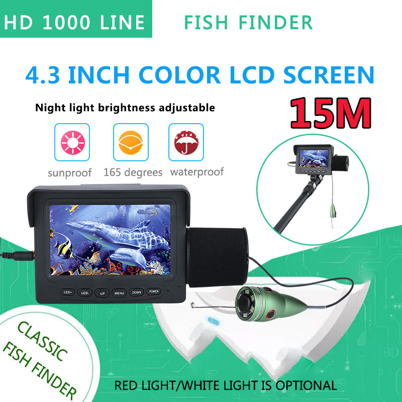 15M 1200TVL Underwater Fishing - Fish Finder Cable のレビューと価格