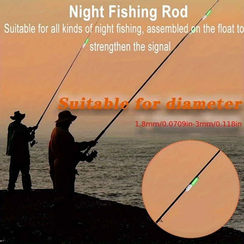 Electronic LED Light Rods Nigh - Fish Alarm のレビューと価格