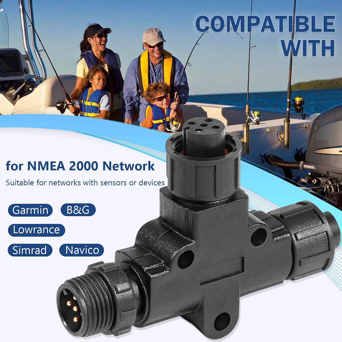 for NMEA 2000 Micro-C T-Connec - Fish Finder Cable のレビューと価格