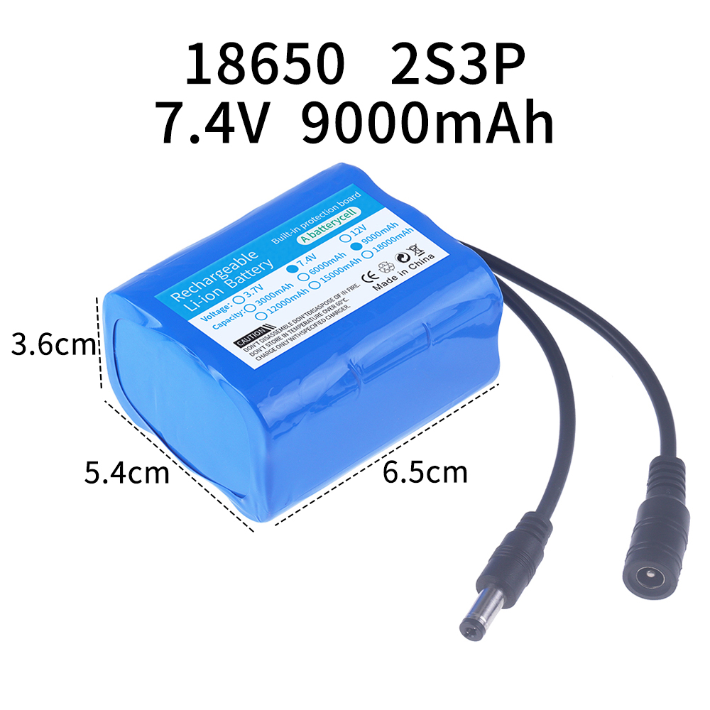 7.4V battery 3000mah/6000mah/9 - Fish Finder Charger のレビューと価格