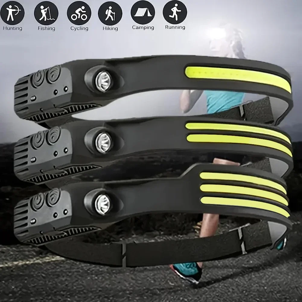 LED Sensor Headlamp Built-in B - Fish Finder Battery のレビューと価格