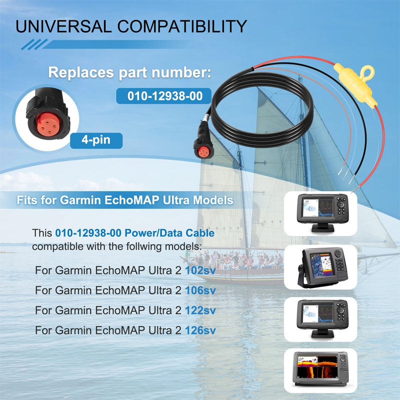 010-12938-00 Boat Power Cable  - Fish Finder Cable のレビューと価格