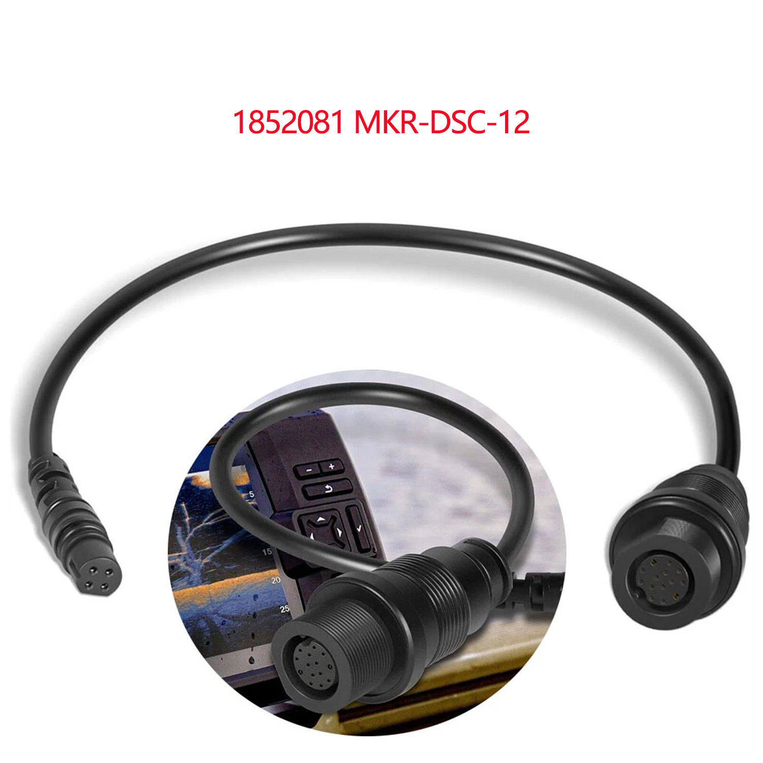1852081 MKR-DSC-12  4-Pin Fish - Fish Finder Cable のレビューと価格