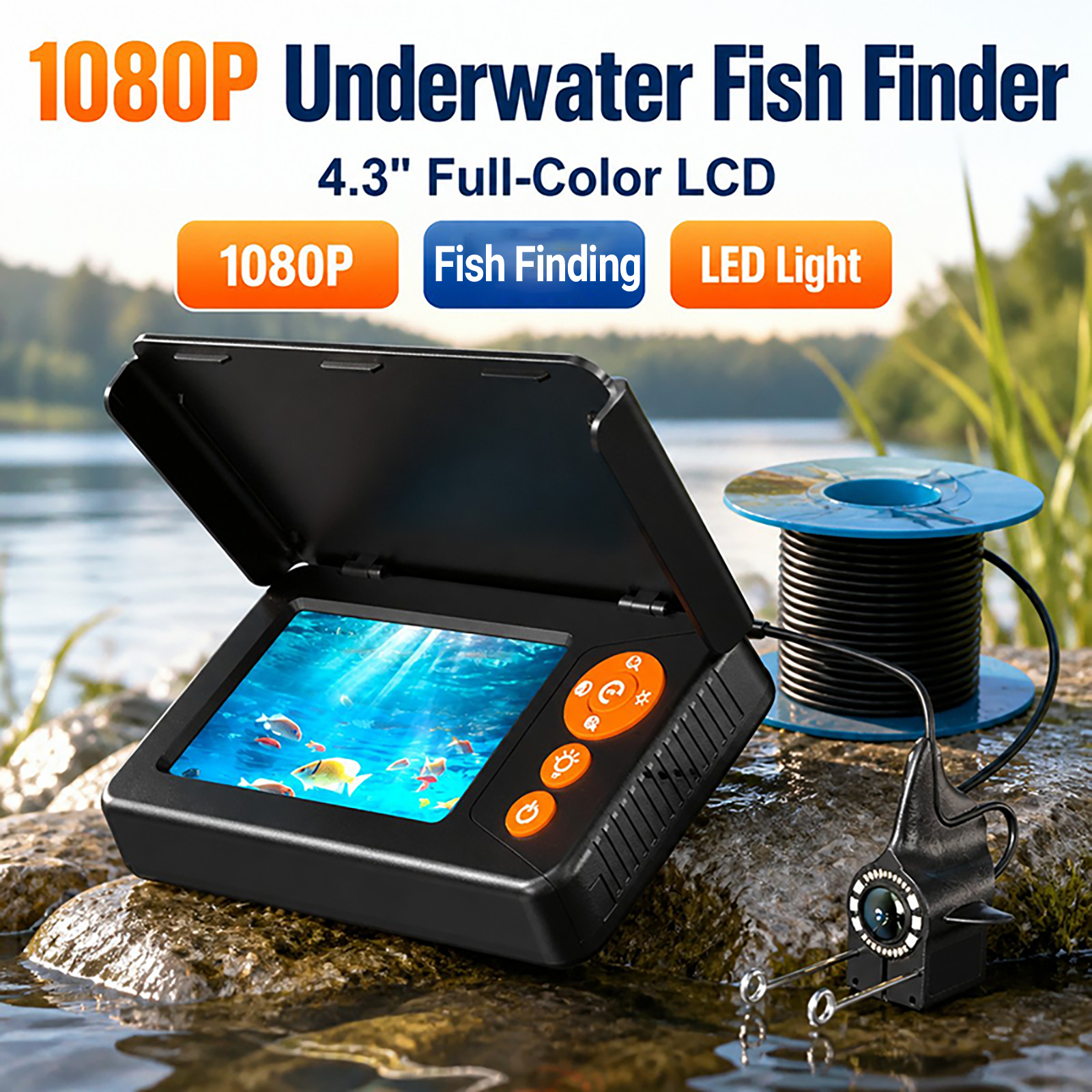 Fish Finder Underwater Camera  - Fishing Depth Finder のレビューと価格