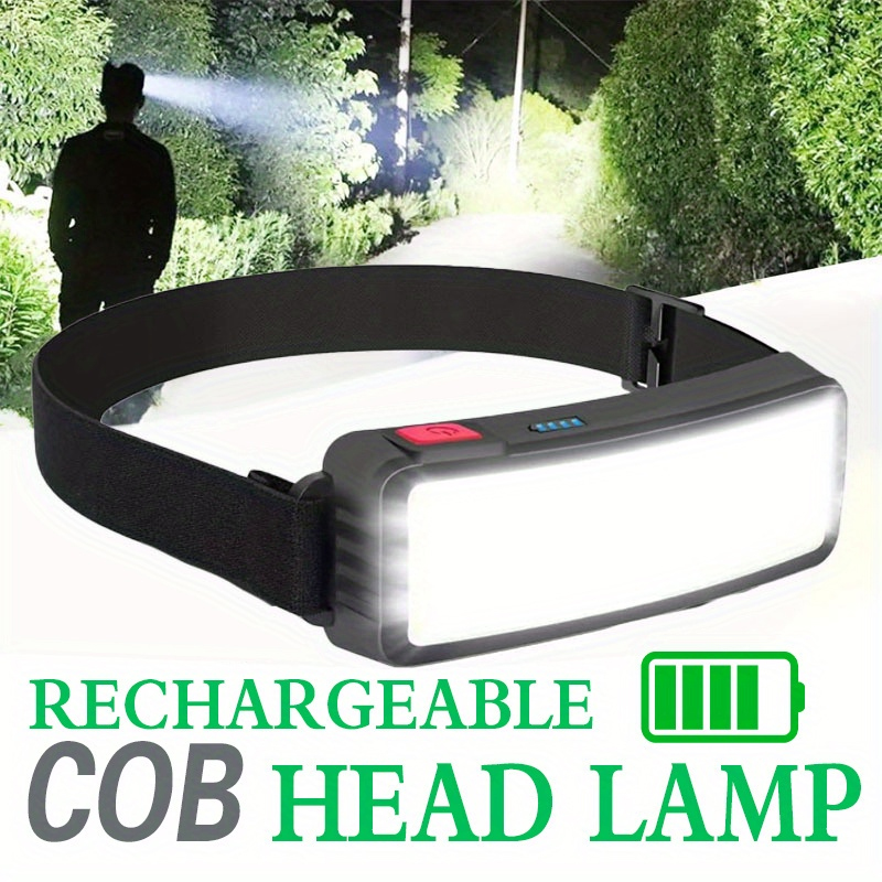 Powerful COB LED Headlamp Type - Fish Finder Battery のレビューと価格