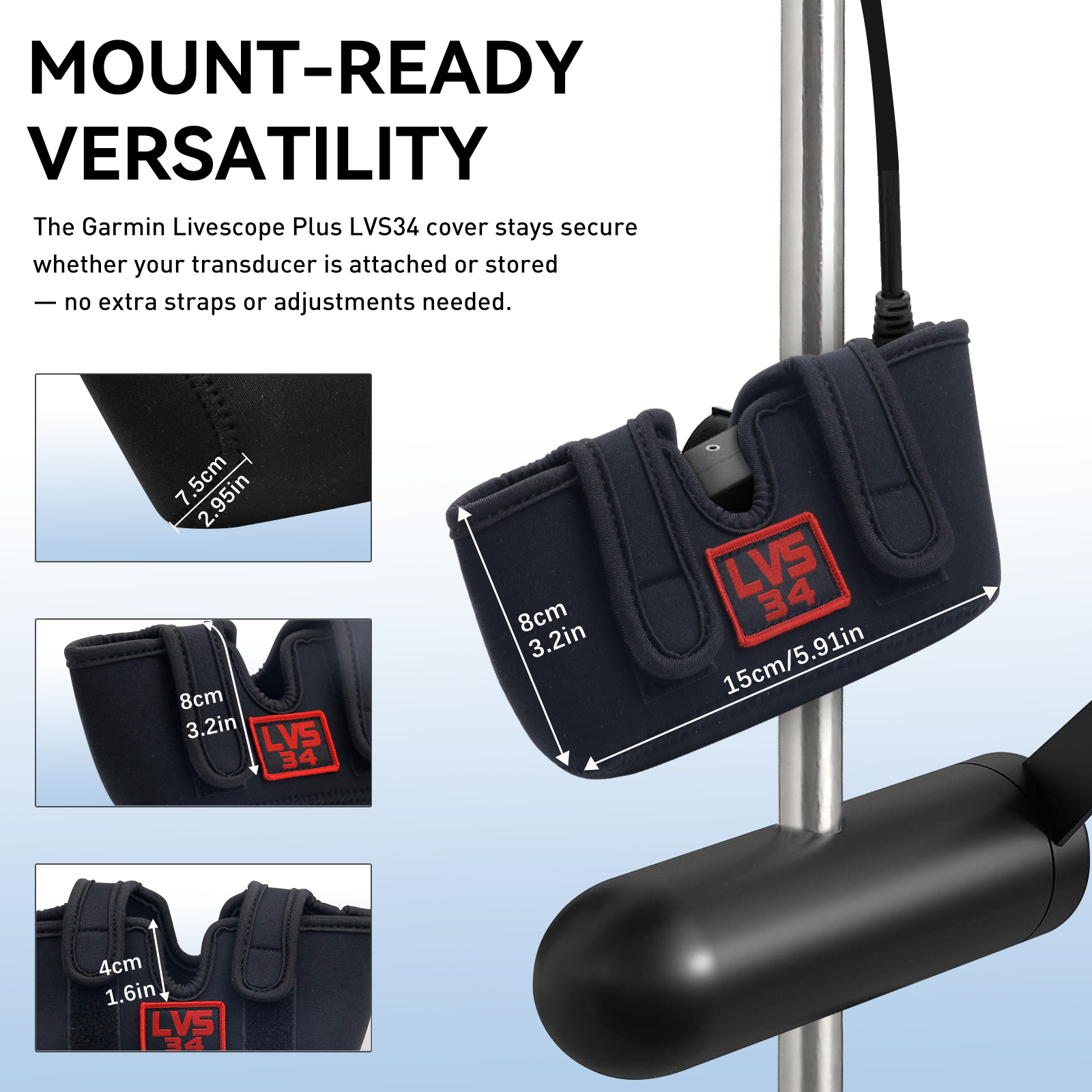LVS34 Marine Garmin Transducer - Fish Finder Case のレビューと価格