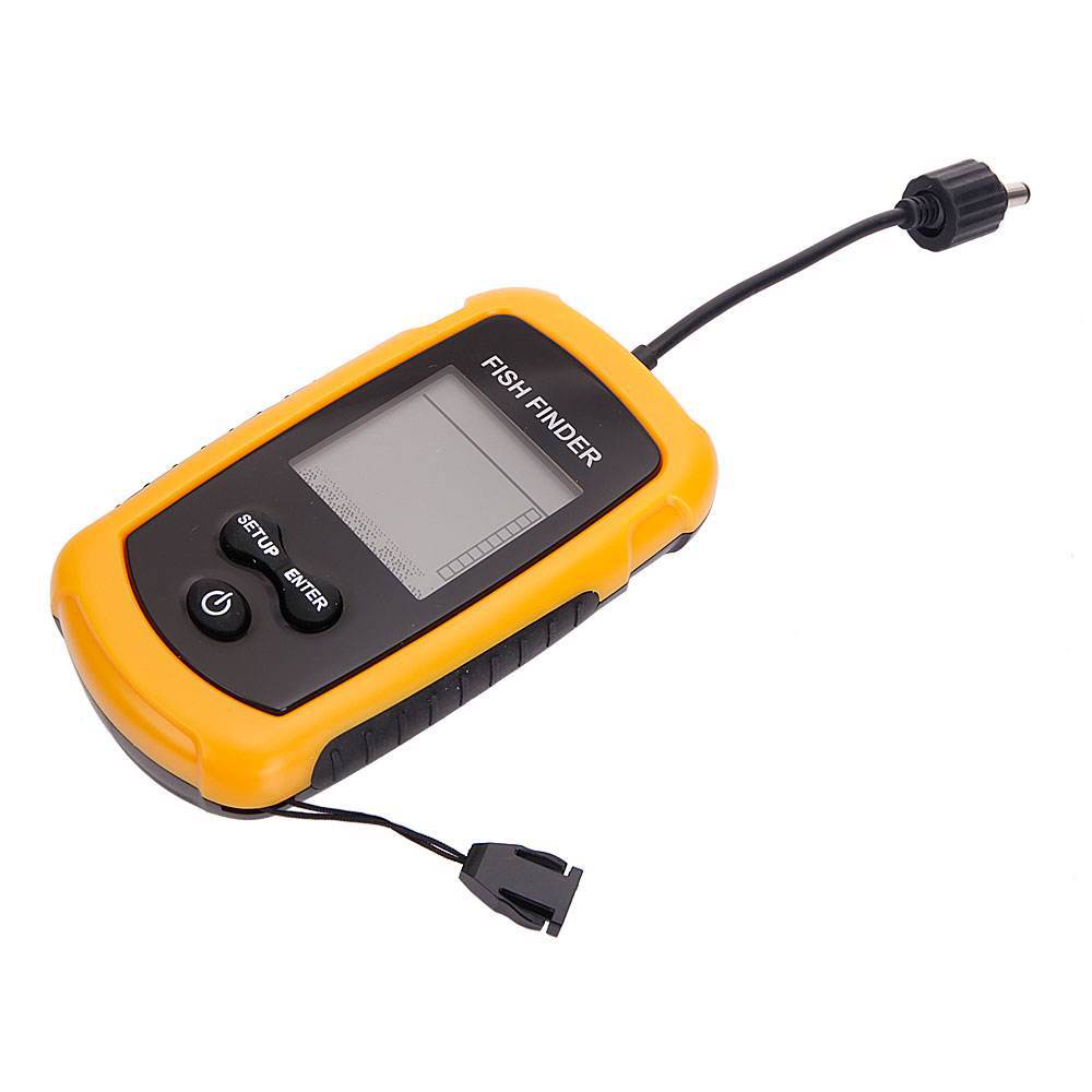 Alarm 100M Portable Sonar Fish - Fish Finder Transducer のレビューと価格