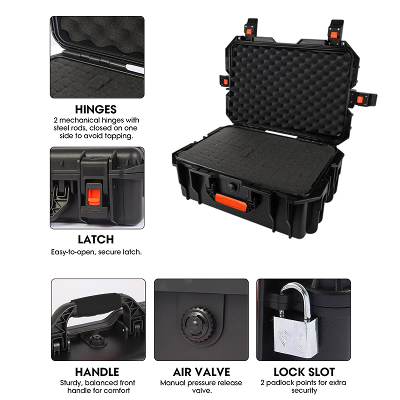 Pre Cut Foam Hard Case Waterpr - Fish Finder Case のレビューと価格