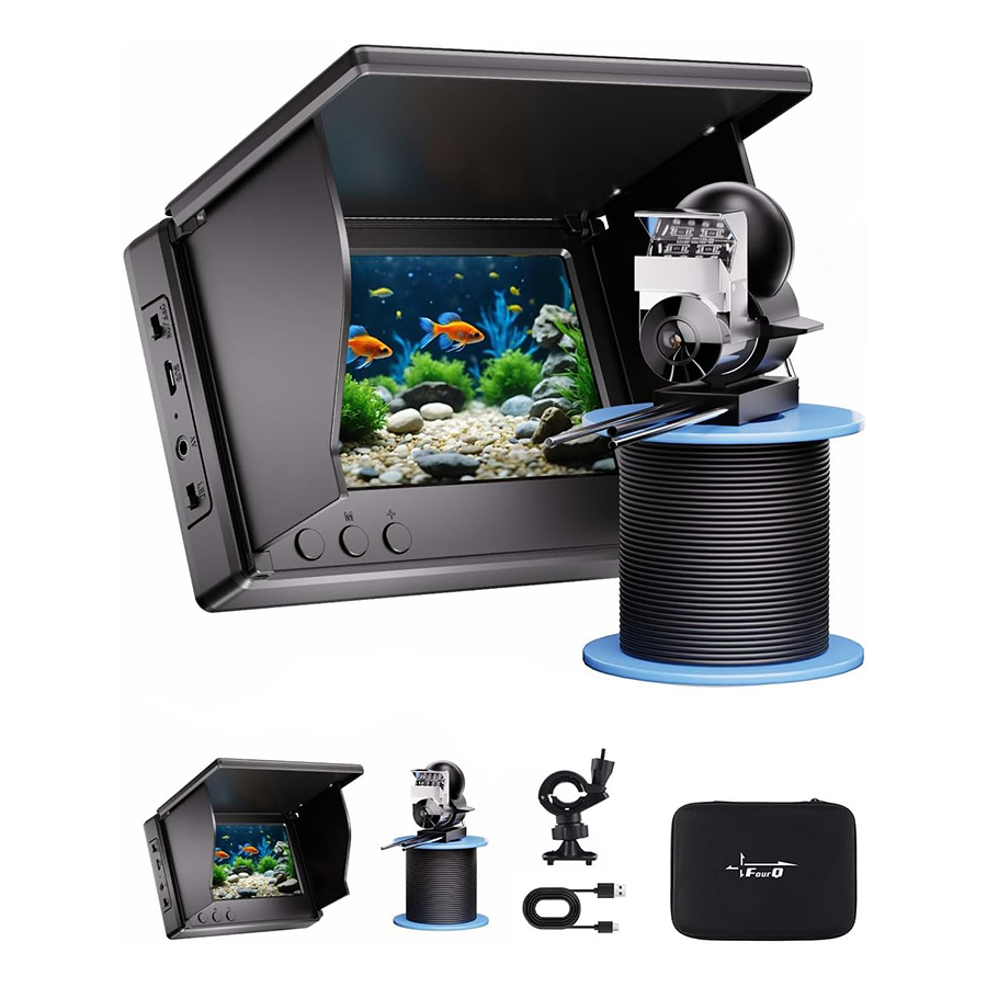 FOURQ Handheld 1080P 4.3'' LCD - Fishing Depth Finder のレビューと価格