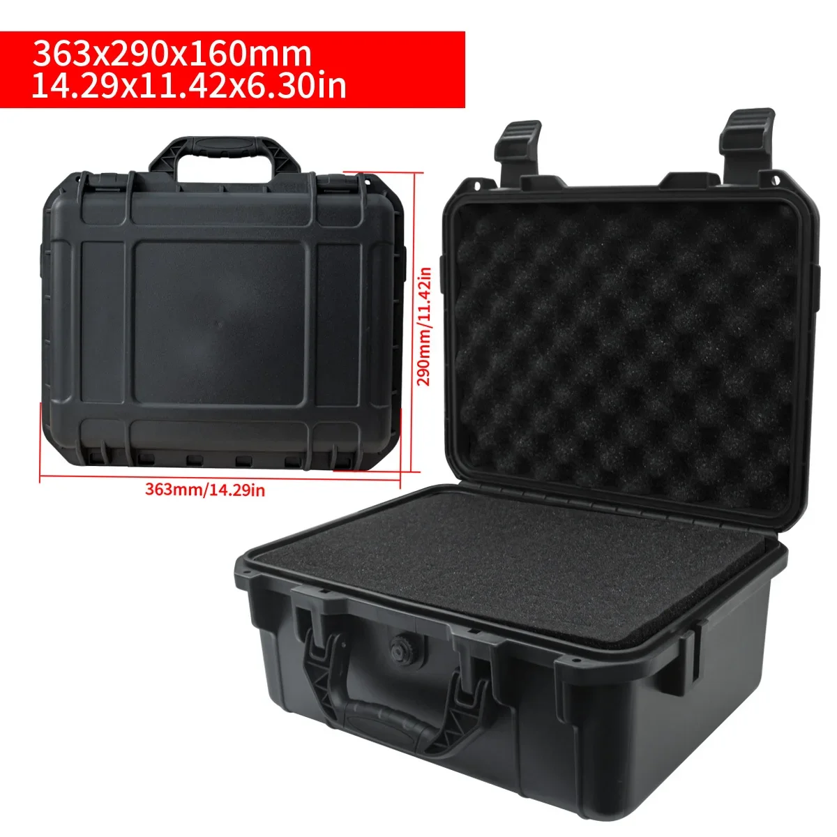 1 portable toolbox with pre cu - Fish Finder Case のレビューと価格