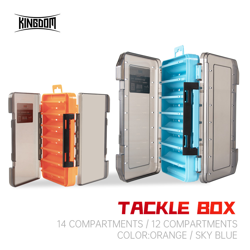 KINGDOM Fishing Tackle Box 12  - Fish Finder Case のレビューと価格