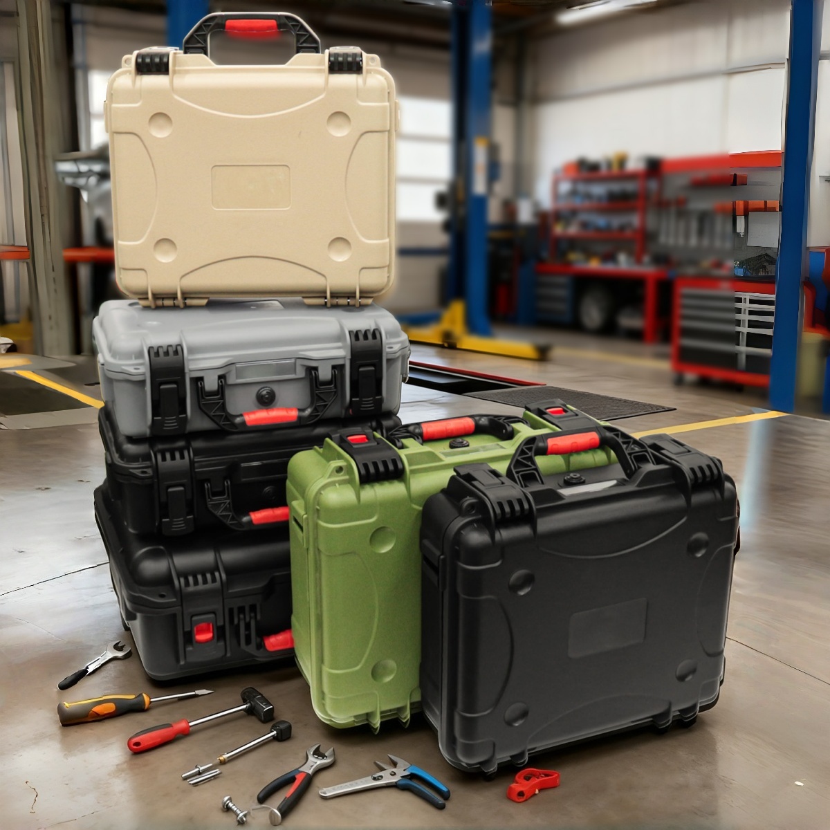 Portable Tool Box with Shock - - Fish Finder Case のレビューと価格