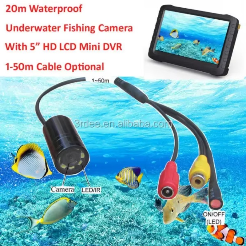 2025Portable Night Vision Unde - Fish Finder Cable のレビューと価格