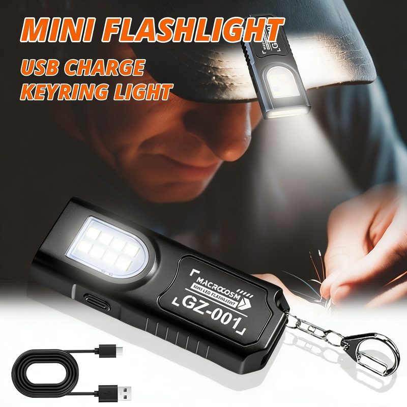 LED Keychain Flashlight Type C - Fishing Light のレビューと価格