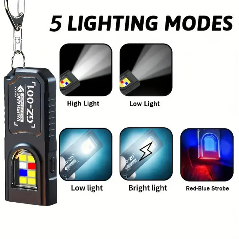 LED Keychain Flashlight Type C - Fishing Light のレビューと価格
