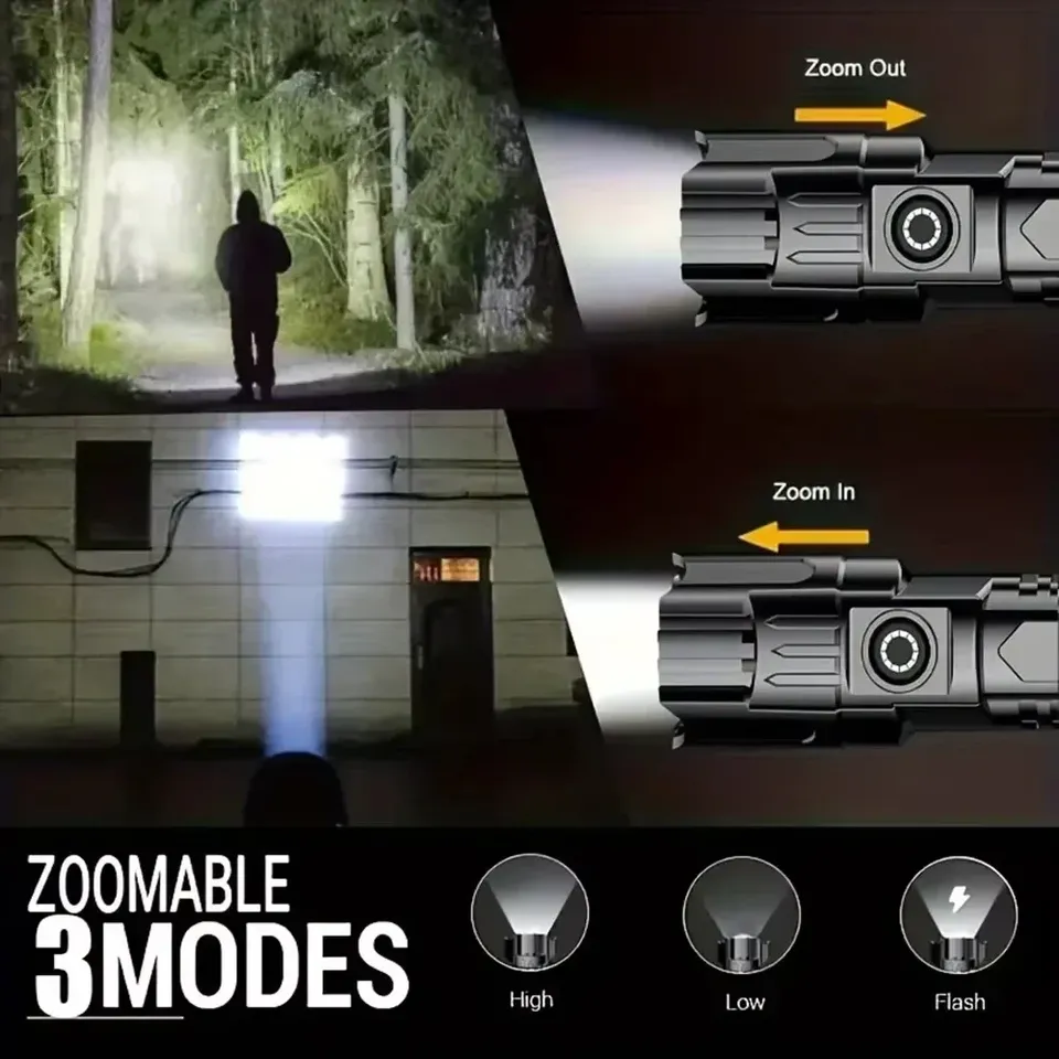 Super Bright LED Flashlight US - Fish Finder Battery のレビューと価格