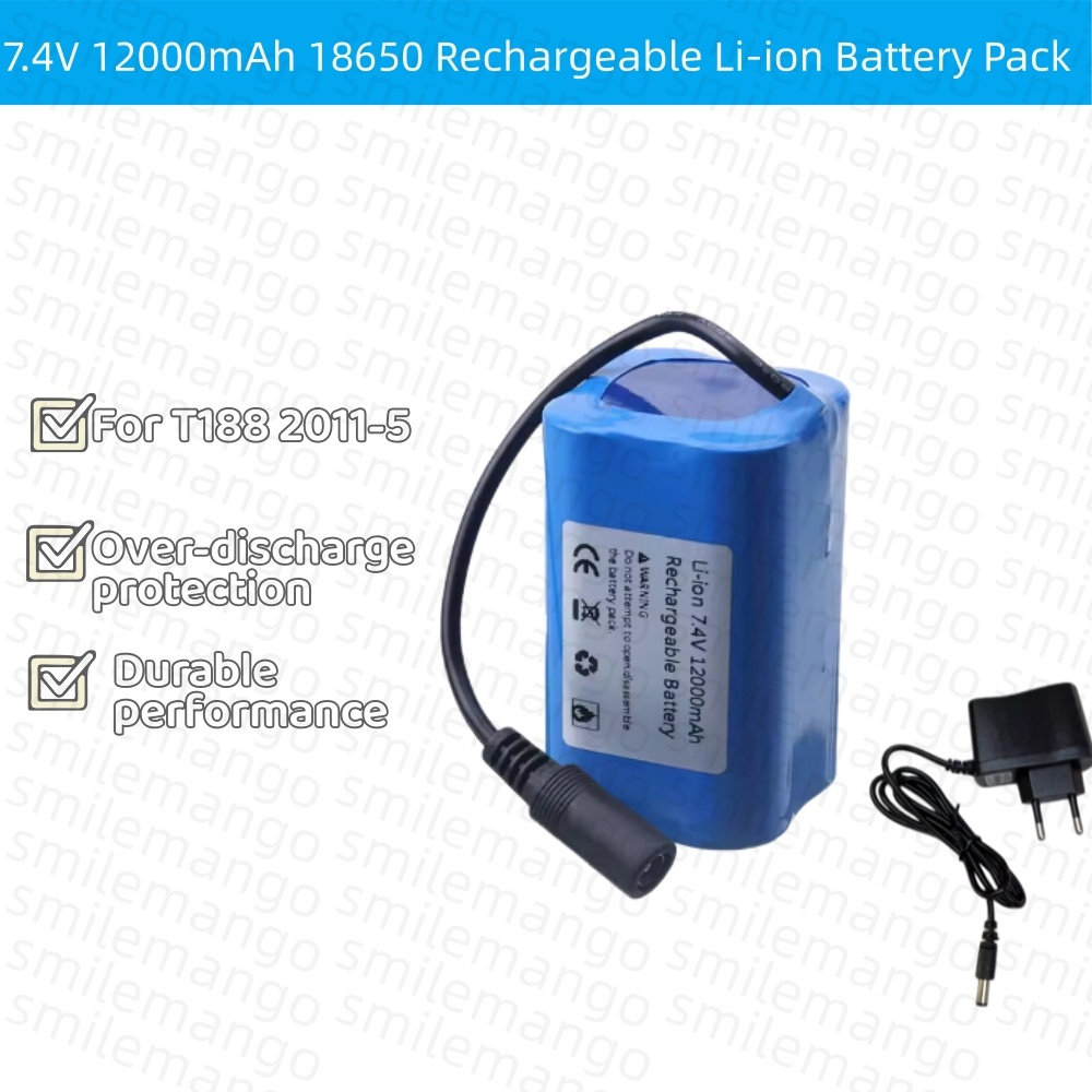 7.4V 12000mAh Battery with USB - Fish Finder Charger のレビューと価格