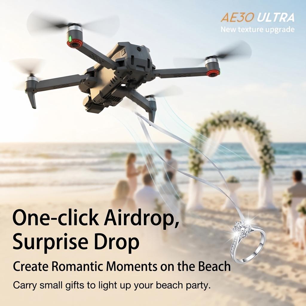 NEW AE30 Ultra GPS Drone 4K Pr - Fishing Camera のレビューと価格