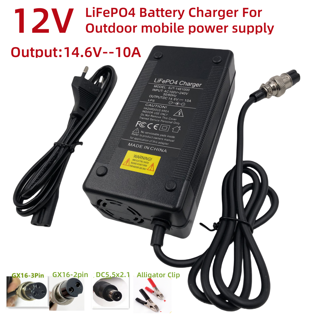 14.6V10A Charger for 12V LiFeP - Fish Finder Charger のレビューと価格